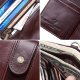 Leather Buckle Prevents Hotlinking Men's Wallet