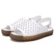 Hollow-out Plus Size Women's Sandals Korean Style Sandals Pregnant Women