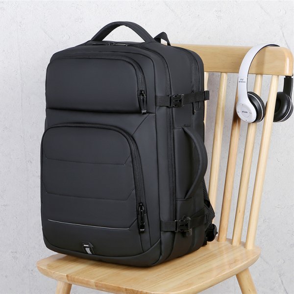 Fashion Student Large Capacity Expandable Travel Backpack