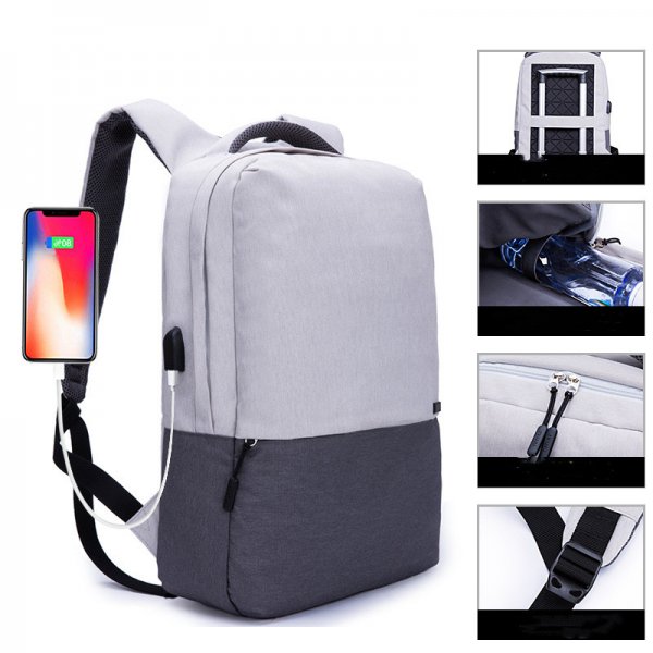 USB Charging Men's Outdoor Leisure Travel Backpack