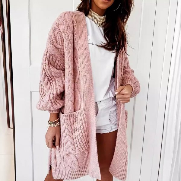 Women's Casual Knitted Cardigan