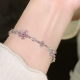 Women's Cherry Blossom Crystal Bracelet