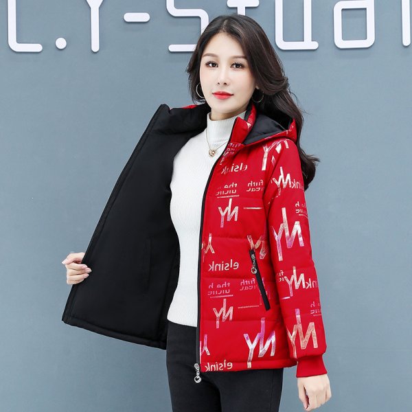 Women's Double-sided Down Cotton-padded Jacket Winter