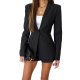 Temperament Pure Color Small Suit Jacket