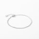 Women's Special-interest Design S925 Sterling Silver Sequined Bracelet