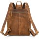 Casual Retro Crazy Horse Leather Travel Backpack