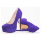 Women's Fashion Simple Solid Color Shallow Mouth Round Head High Heels