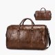 Travel bag handbag pu retro business trip luggage bag