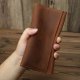 Men's Retro Handmade Long Wallet