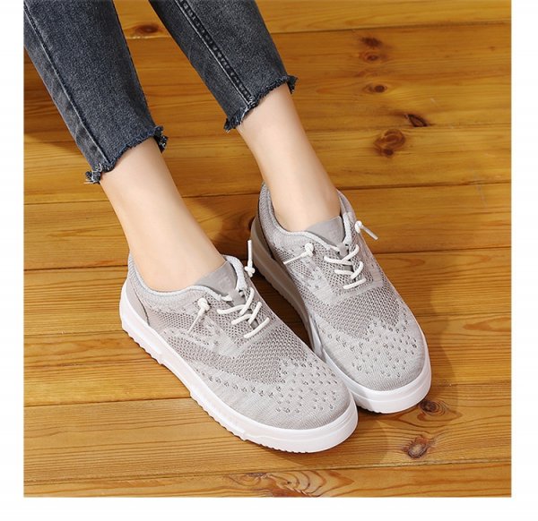 Mesh Breathable Canvas Shoes Block Couple Shoes