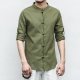 Men's Linen Leisure Long Sleeve Shirt