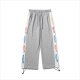 Printed Trousers With Drawstring Trousers For Men And Women Loose Straight-Waist Trousers