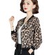 Chiffon Shirt Leopard Print Printed Sunscreen Air Conditioning Jacket Cardigan