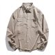 Loose Cargo Shirt Men's And Girls' Suede Multi-pocket Casual Jacket