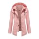 Women's Mid-length Cardigan Hooded Coat