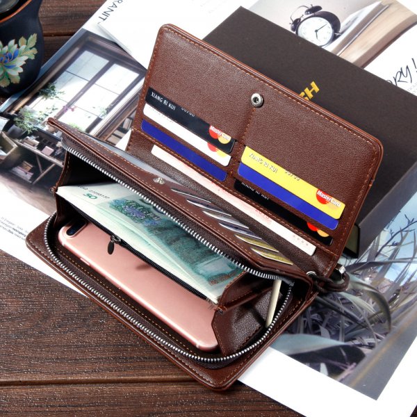 Men's Clutch Wallet Long Wallet Men