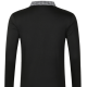 Men's Long-sleeved Polo Shirt Printing Color Contrast Casual