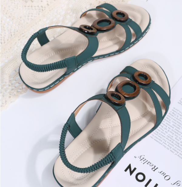 Bohemian Beach Retro Plus Size Women's Shoes