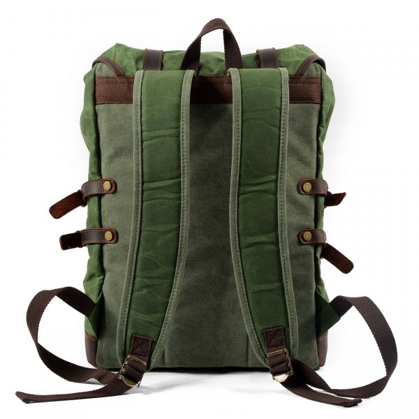 Canvas Men's Bag Leisure Backpack Men's Waterproof Outdoor Travel Bag