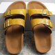 PU Surface Cork Sole Beach Slippers