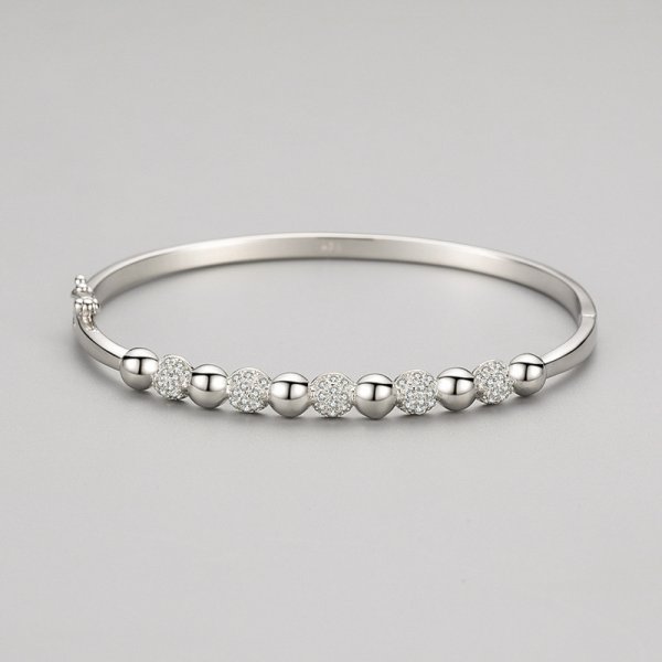 S925 Sterling Silver Bracelet For Women Special-interest Design