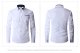 Faux Pocket Decorative Men's Long-sleeved Shirt European Size