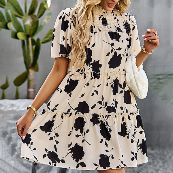 Summer Casual Women's Printed Dress