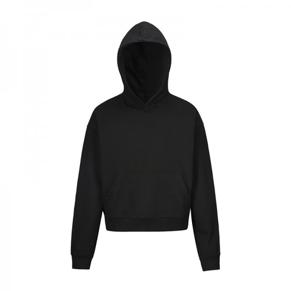 Solid Color Short Hoodie For Men And Women