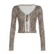 European And American Knitted Cardigan Top Women