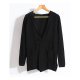 Daily female solid color long-sleeved jacket