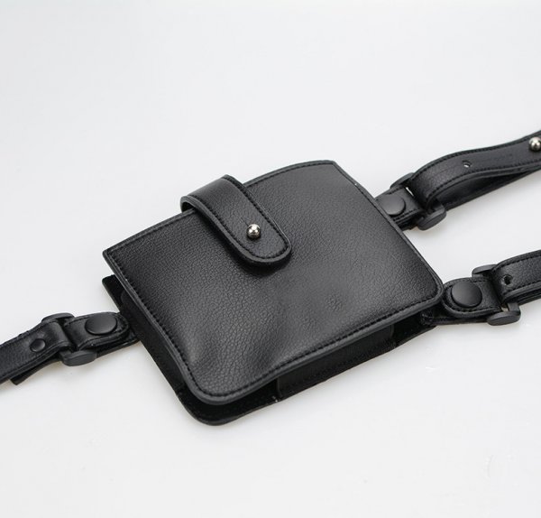 First Layer Cowhide Underarm Wallet Mobile Phone Bag Shoulder Strap