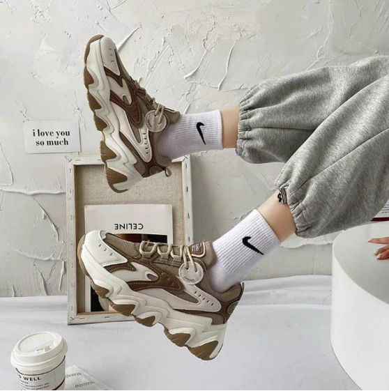 Autumn And Winter New Women's Colorblock Sneakers