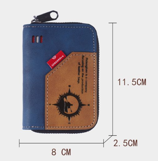 Organ-style Multiple Card Slots Wallet