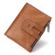 Casual Fashion Double Zipper Multi-card Pocket Wallet