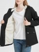 Korean Casual Loose Overcoat Fashionable Thickened Mid-length Cotton Clothing Coat