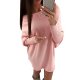 Female long-sleeved cardigan daily basic solid color, strapless