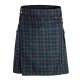 Traditional Scottish Highlands Plaid Festival Pleated Skirt