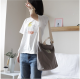 Canvas shoulder bag