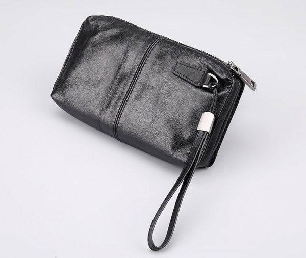 Retro Casual Men's Top Leather Wallet