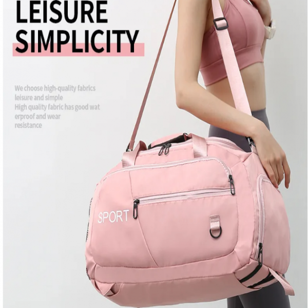 Luggage Bags For Women Handbag Oxford Men's Fitness Gym Shoulder Bag Waterproof Sports Travel Backpack With Shoes Compartment