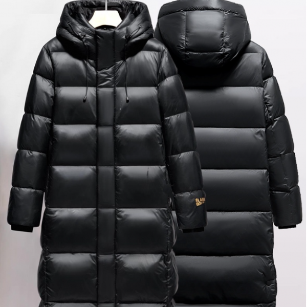 Winter New Down Jacket White Duck Down Thickened Hooded Jacket