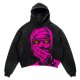 Men's And Women's Fashion Punk Design Fleece Printed Hoodie