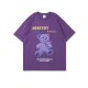 Summer Fashion Brand Street Cartoon Bear Short Sleeve T-Shirt For Men And Women