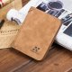 Thin Fashion Casual Nubuck Leather Men's Wallet