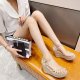 Women's Wedge Super High Heels Platform Hemp Rope Woven Peep Toe Sandals