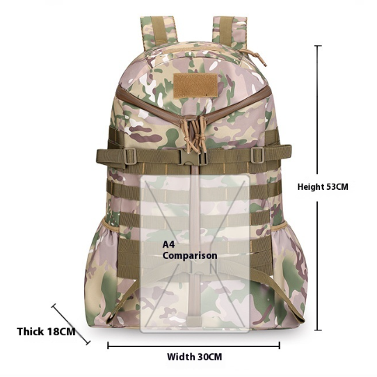 Outdoor Tactics Shoulder Adventure Camping Mountaineering Hiking Casual Travel Bag