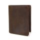 Men's Fashion Retro Leather Wallet Vertical