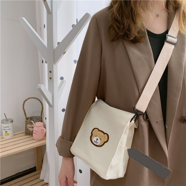 Crossbody Bag Female Canvas Shoulder & Crossbody Bag