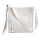 Solid Color Canvas Shoulder Bag