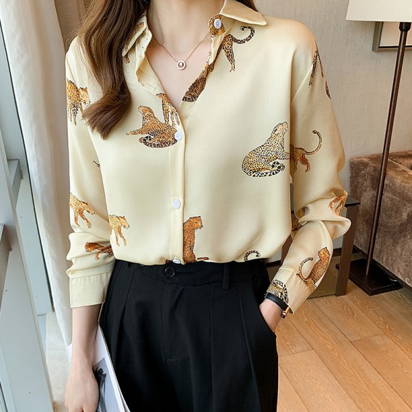 Autumn Fashionable Retro Hong Kong Style Top